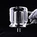 WarmCrystal, Glass Tea Kettle, Stainless Steel Infuser and Removable Filter Spout to Seperate Tea and Water(22 oz)