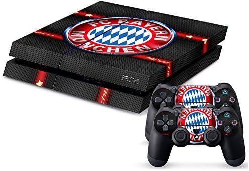 Bay-ern Full Body Decal Skin Sticker Set for Playstation PS 4 PS4 Console+Controllers #0327