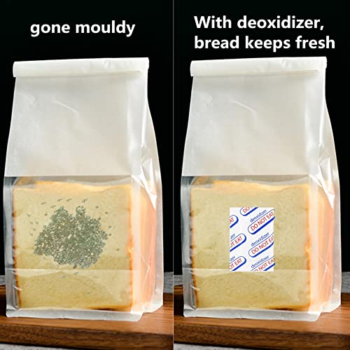 Rmikaly 100 Packs(10x Packs of 10) 200cc Oxygen Absorbers for Food Storage, Air Absorbers Food Storage, Absorbentes De Oxigeno Para Alimentos