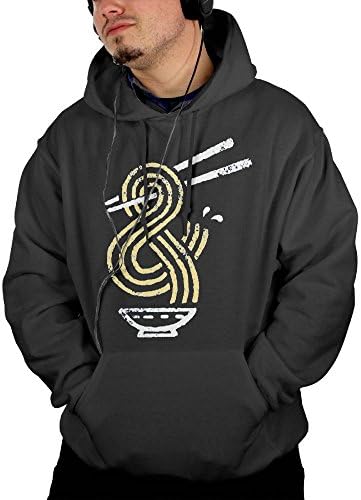 Chewing Gum Ramen Ampersand Men's Hooded Sweatshirt Mens Pullover Hoodie Fashion Athletic Sweatshirts