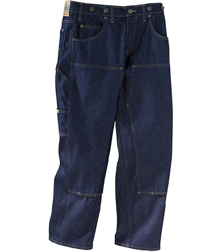 Amazon.com: Wild Ass Black Denim Double Knee Pants 3834 : Clothing