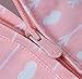 Woombie Original Baby Swaddling Blanket - Soothing, Cotton Baby Swaddle - Wearable Baby Blanket, Pink Arrows, 5-13 lbs
