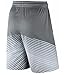Nike Mens Elite Reveal Basketball Shorts Cool Grey/Wolf Grey/White 718386-065 Size X-Large