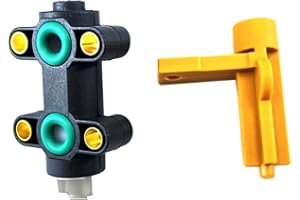 DEVMO 904-202 7.3 Fuel Water Separator Drain Valve Compatible with F250 F350 F450 F550 Super Duty E350 E450 E550 1999-2003 Re