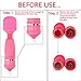 Mini Personal Wand Massager for Women Discreet Adult Clit Sex Toy Vibrator for Clitoral Stimulation