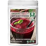 Organic Beet Root Powder (1 lb) by Naturevibe Botanicals, Raw & Non-GMO | Nitric Oxide Booster | Boost Stamina and Increases 