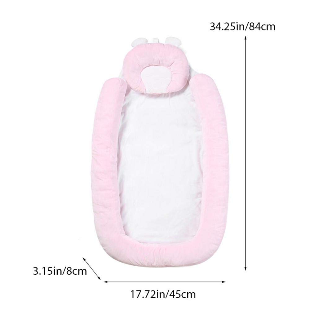 Set 2in1 Riduttore Lettino + Copertina Avvolgente Per Neonato! 100% Cotone Antialergico, Perfetto Dalla Nascita Agli 8 Mesi.