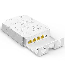 YuanLey Outdoor Gigabit PoE Extender 1 in 3