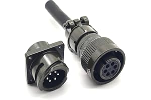 GXMRHWY Bayonet Series 3106A14S-6 3102A14S-6 Male and Female 6 Pin Connector