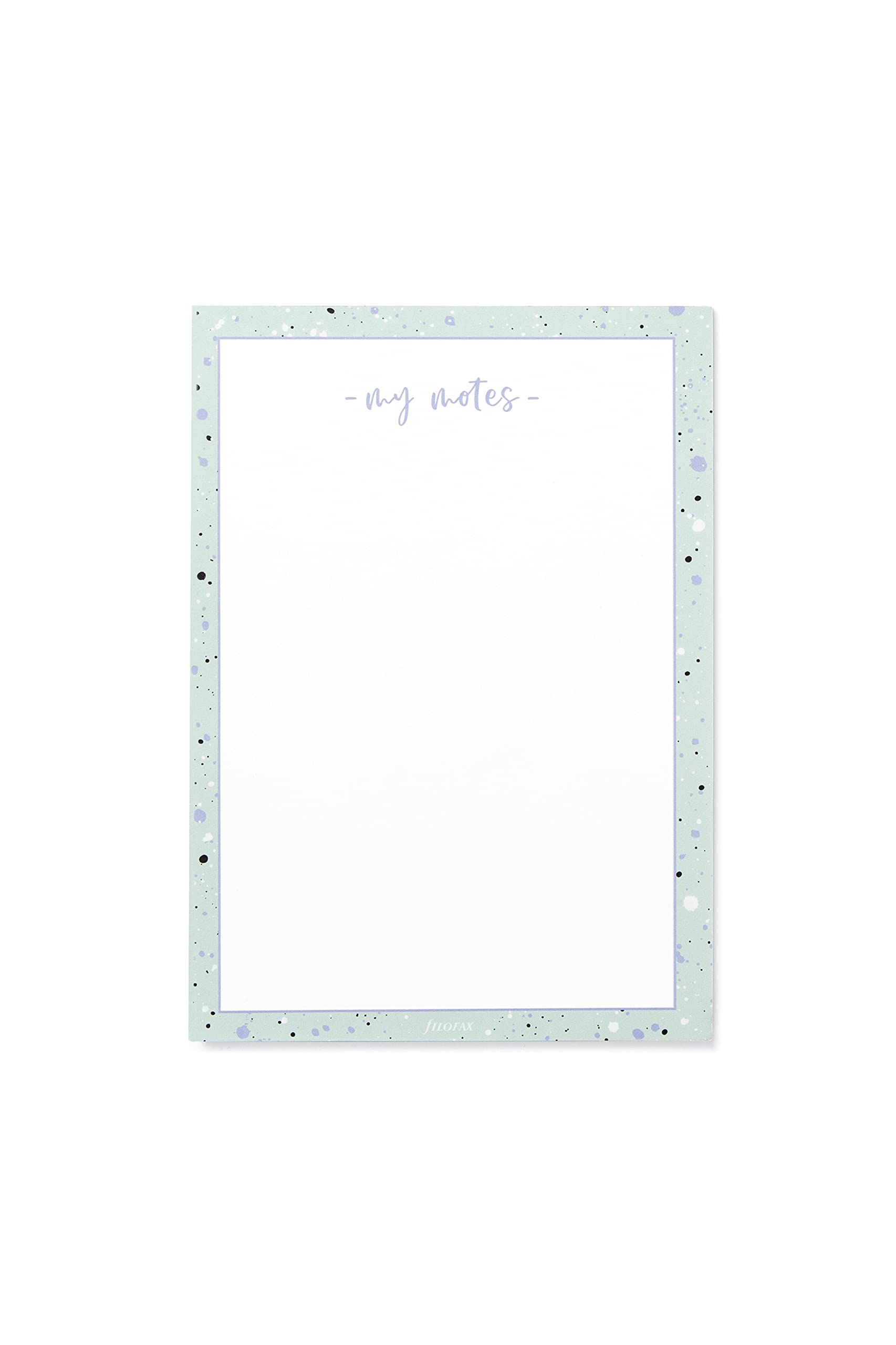 Filofax My Notes A5 Notepad - Expressions,White