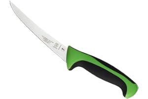 Mercer Culinary 6-Inch Curved Boning Knife, Green