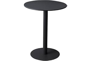 Round Bar Table Pub Table with Metal Base Patio High19.69-28.35in Round Bistro Pub Table Bar Cocktail Table for Dining Room H