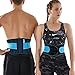 T TIMTAKBO Lower Back Brace Lumbar Support for Lower Back Pain Relief,Women Men Adjustable Flexible Waist Trainer Belt,Sport Girdle for Gym,Lifting,Workout(Black/Blue, L/XL)