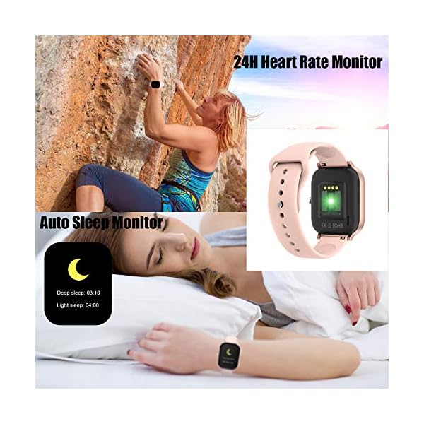 Smartwatch Donna, Jamswall Orologio Fitness, smartwatch donna tracker  attività GPS impermeabile IP68, monitor del sonno… - Barter Italia