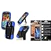 For SamsungGalaxy Light T399 Cover Case + LCD Screen (T-Stand Hybrid Black / Dark Blue)