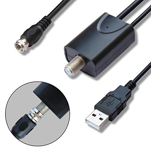 Digital HD Indoor TV Antenna - Best TV Antennas 50 Plus Miles Long Range - with High Definition Amplified Signal Booster & Coaxial Cable - 2018 Upgraded Version Better Reception High Performance
