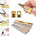 Lookatool 100Pcs Nail Art Tips Extension Forms Guide French DIY Tool Acrylic UV Gel