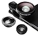 Spigen 3 in 1 Cell Phone Camera Lens Super Wide Lens/Fisheye Lens/Macro Lens for iPhone 7/7 Plus / 6S / 6S Plus/Galaxy S8 / S8 Plus / S7 / S7 Edge/LG/Nexus and More