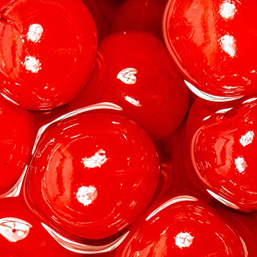 Food-United Cocktail-Kirschen rot entsteint ohne Stiel 1 Glas Füllmenge 770g ATG 420g aromatisch süß Belegkirsche eingelegte Cocktail-Cherries Dekoration knackig Garnitur für Cocktails – Bild 4
