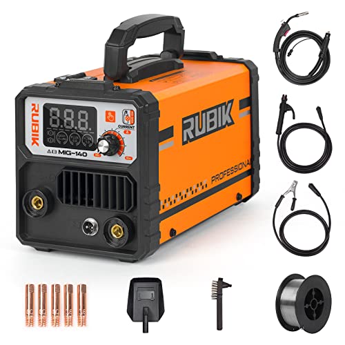 RUBIK MIG Welder, 140A Welding Machine, 110V MIG/LIFT TIG/STICK 3 in 1
