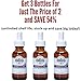 Liquid Probiotics Supplement, Organic Kombucha Cold Pressed Extract with Living Probiotics – (3 Bottles Total) Buy 2 Get 1 Free, Money-back Guarantee.