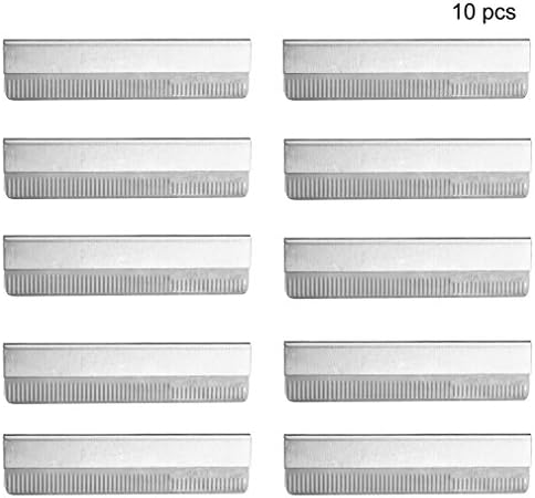 shengbaijia 10 Stainless Steel Nail Art Decorating Fimo Polymer Clay Canes Blade Cutter