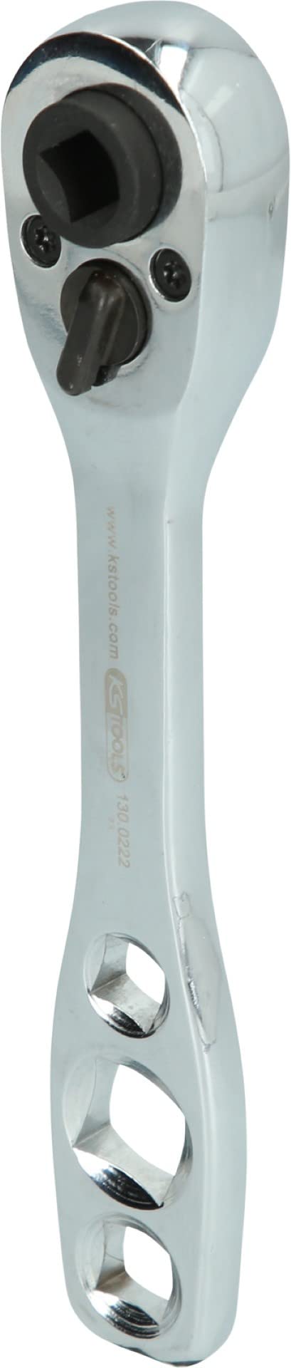 KS Tools 130.0222 157mm 4-in-1 HVAC Ratchet