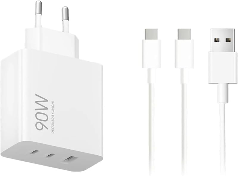 90W Hypercharge Power Adapter 3 Porte Caricatore da parete EU
