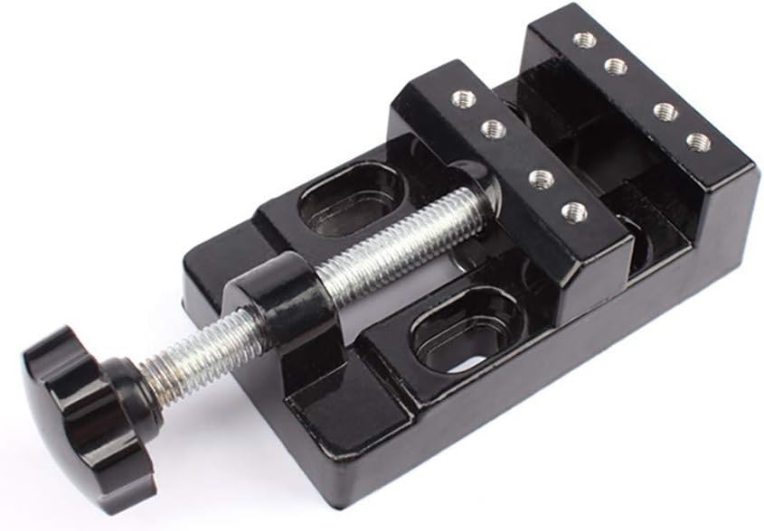 Posional Mini Flat Clamp Table Jaw Bench Clamp Drill Press Vice Opening Parallel Table Vise DIY Sculpture Craft Carving Tool Woodworking Hand Tool