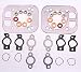 BH-Motor New 2 Sets Head Gasket Kit for Kohler CH25 CH730 CH740 CV25 25HP 24 841 04-S