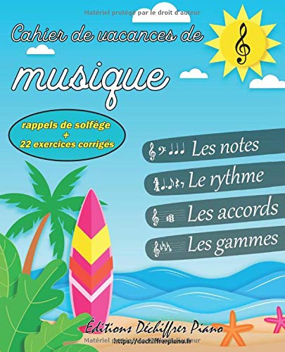 Cahier De Vacances De Musique French Edition Piano Dechiffrer Amazon Com Books