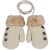 GUAngqi Warm Gloves Toddler Winter Gloves Baby Girls Knit Gloves