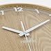 Hippih 12 Silent Wall Clock Wood Non Ticking Digital Quiet Sweep Home Decor Vintage Wooden Clocks(number)