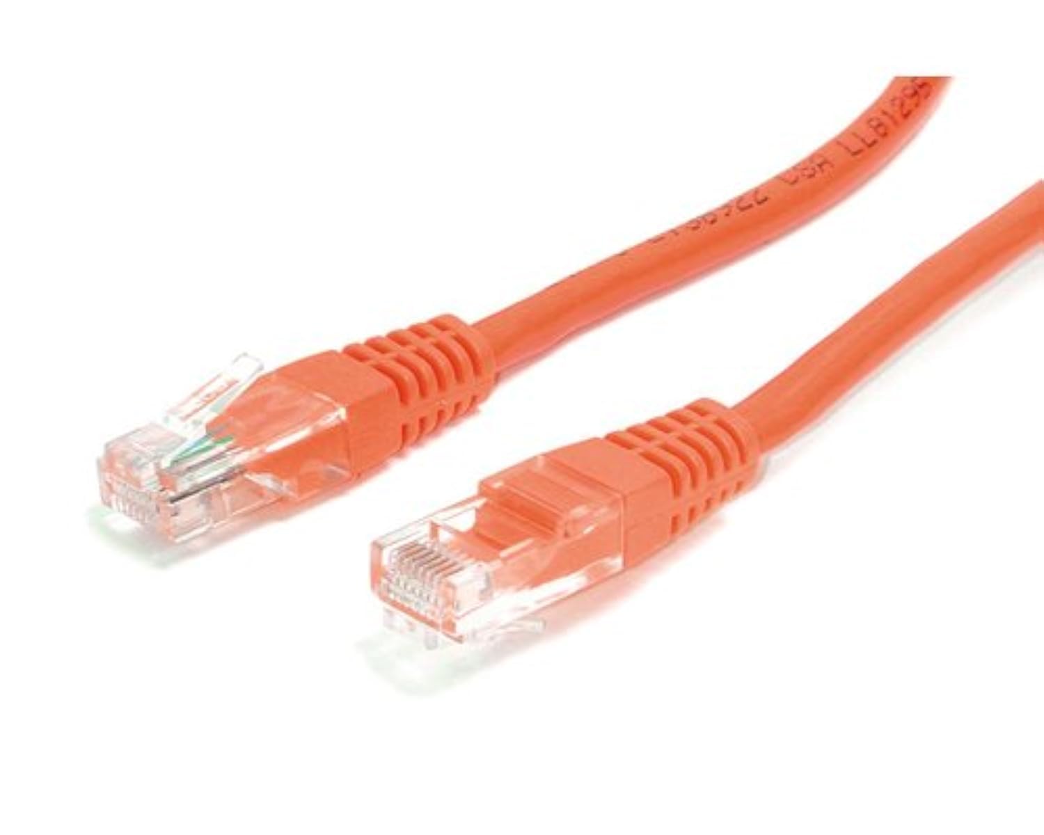 Aptii CAT 6 Network Cable. Ethernet LAN 10/100/1000 Gigabit Patch Lead Orange 3m