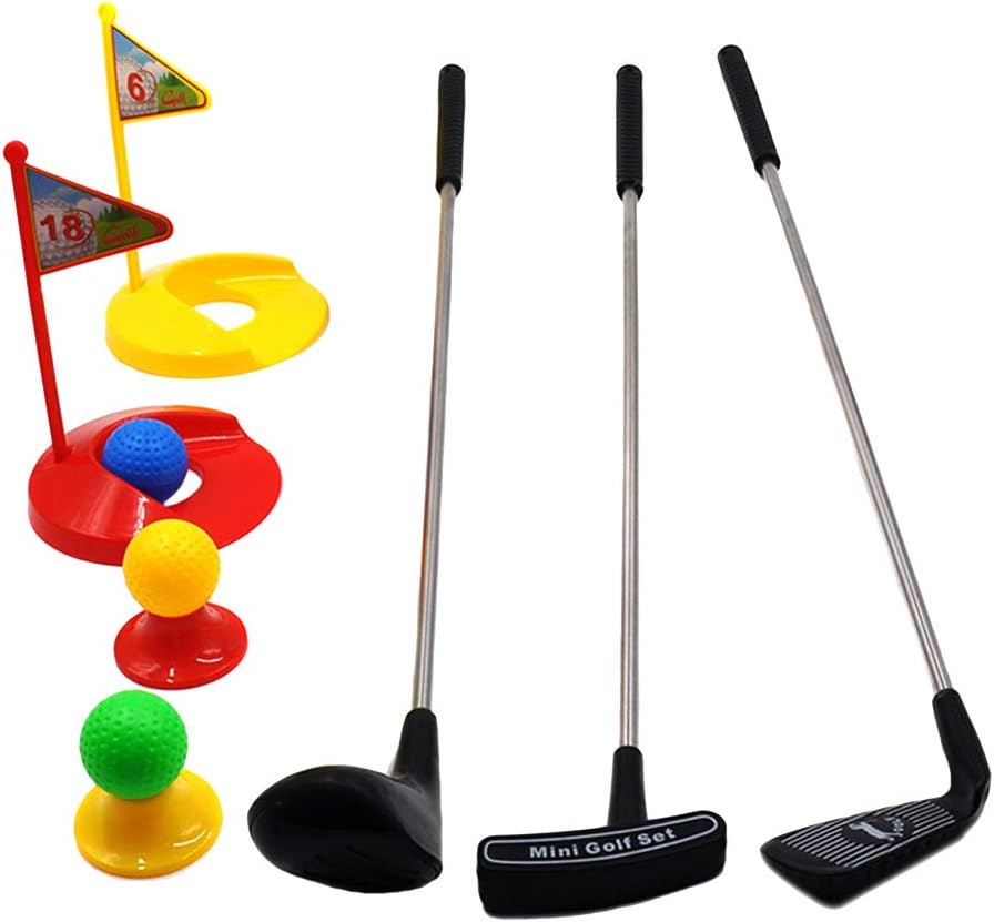 VORCOOL 1 Set Kids Golf Club Set Educational Interactive Toy Sports Toy