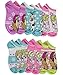 Disney's Frozen Girls 6-Pack No Show Socks Size 9-11