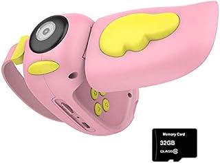 Kinderkamera HD Video Digitalkamera für Kinder Geburtstagsgeschenk für 3-8 Jahre alte Jungen und Mädchen Kleinkind Videoaufzeichnungskamera mit 32 GB SD-Karte/Puzzlespiele Mini-Kamera