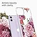 CYRILL Cecile Designed for Apple iPhone 11 Case (2019) Clear | TPU | PC | Bumper | Slim |Plastic - Rose Floral