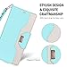 ProCase Galaxy Note 9 Wallet Case, Flip Kickstand Case with Card Slots Mirror Wristlet, Folding Stand Protective Cover for Galaxy Note 9 2018 -Mint