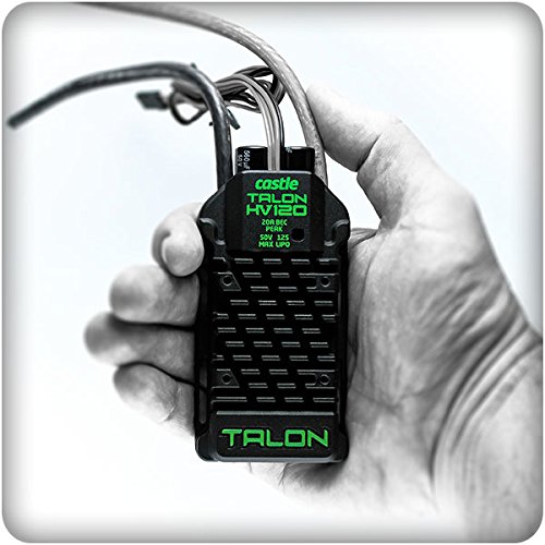 Castle Creations Talon 120HV, 120AMP, 12S MAX, Heavy Duty BEC, (CSE010-0131-00)