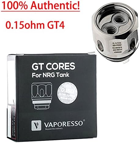 Authentic (3pcs) GT4 0.15 COIĹs For Ṽäporesso NRG Ţänk ReṼengeř Kït