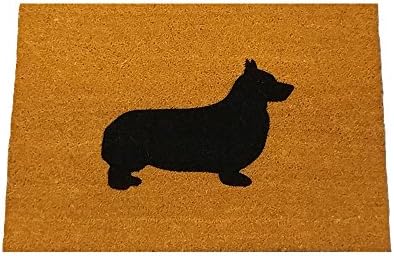 Corgi Silhouette Doormat (18"x30")