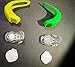 Beeagle- 6Pcs Silicone Beetle Frog LED Mountain Bike Bicycle Headlights Tail Warning Lights