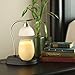Candle Warmers Etc.Pewter Silver Signature Aurora Lamp – for Top-Down Warming & Flame-Free Fragrance