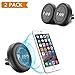 Car Mount, Dreo 2 Pack Air Vent Magnetic Car Holder Phone Mount - Universal Device Fits(Cell Phones, Tablets and etc)-Manufacturer Warranted