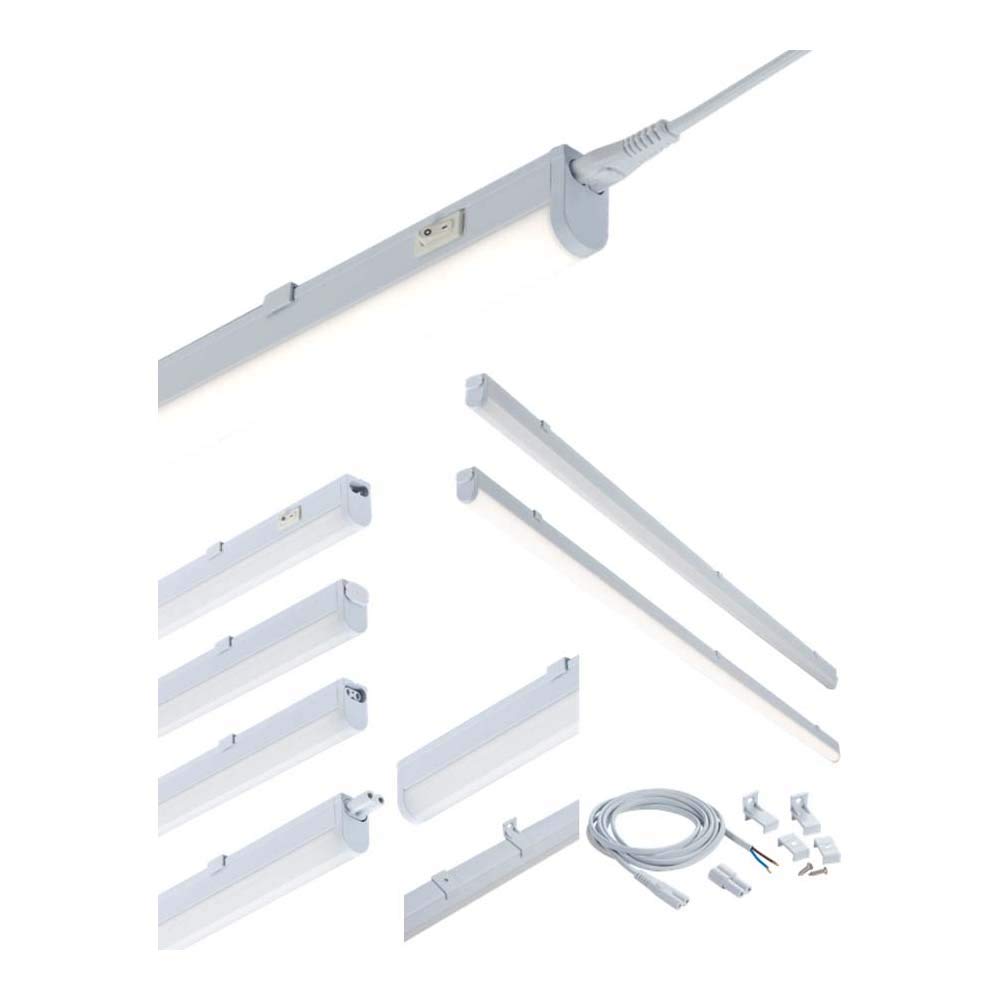 230V 22W LED Linkable Striplight 3000K (1438mm)