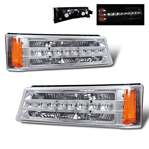 SPPC Chrome Parking Lights For Chevy Silverado - (Pair)