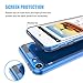 ProCase iPod Touch 7th / 6th / 5th Gen Case Clear Cover, Slim Crystal Hard Case Transparent Cover [Hard PC Back + Flexible TPU Edge], Anti-Shock Anti-Slip Anti-Scratch