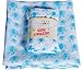 Muslin Baby Swaddle for Longer Sleep. Multi Use Cotton Baby Swaddling Blanket, Wrap, Nursing, Car Seat Cover. Blue Elephants for Boys, Baby Shower, Christmas Gifts.