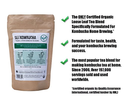 Makes Kombucha Tea On Tap. Continuous Kombucha Home Brew Kit Makes 127 Bottles Of Great Tasting Kombucha Tea Right From Home Every 28 Days! Everything You Need To Get Brewing. 180 Day Guarantee. - Thumbnail 2